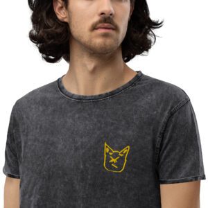 camiseta con dibujo de gato