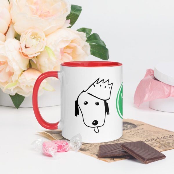 taza con dibujo de perro y gato daanddi