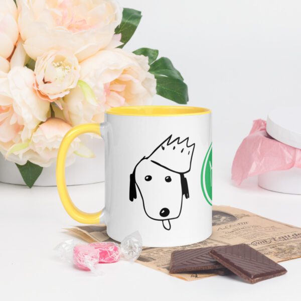 taza con dibujo de perro y gato daanddi